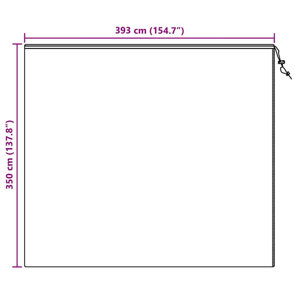 Frostbeskyttelses Plantefleece Dække 3 pcs Hvid 3,5 x 3,93 m