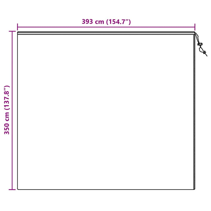 Frostbeskyttelses Plantefleece Dække 3 pcs Hvid 3,5 x 3,93 m