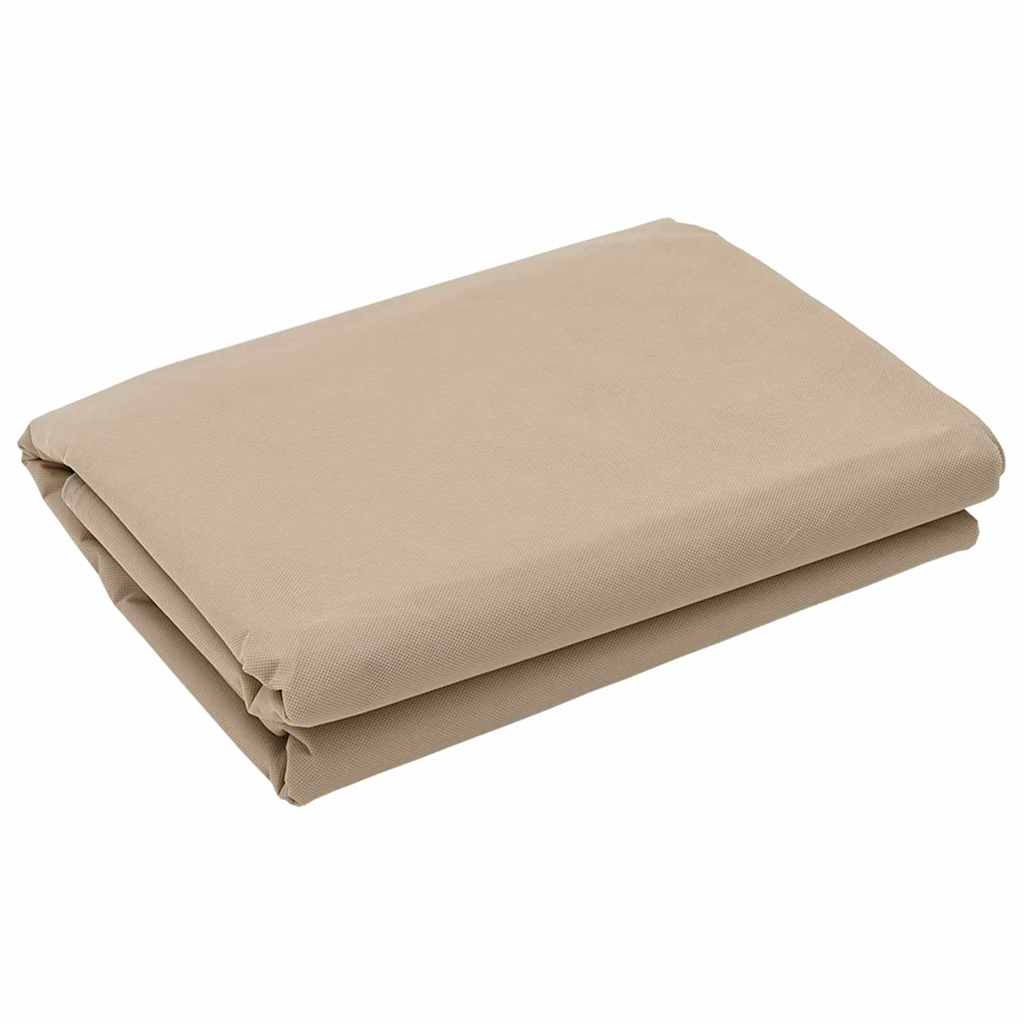 Frostbeskyttelses Plantefleece Dække 3 pcs Beige 2,4 x 2 m