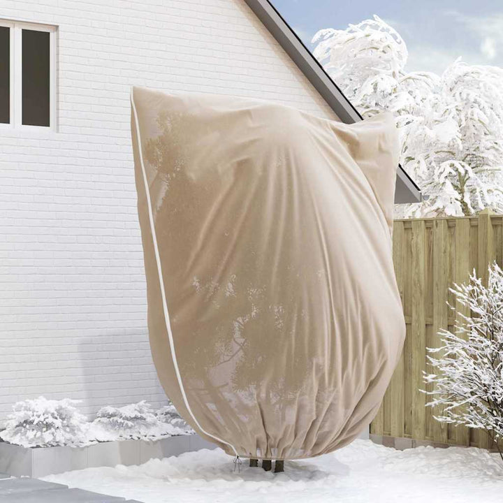 Frostbeskyttelses Plantefleece Dække 3 pcs Beige 3,5 x 2,5 m