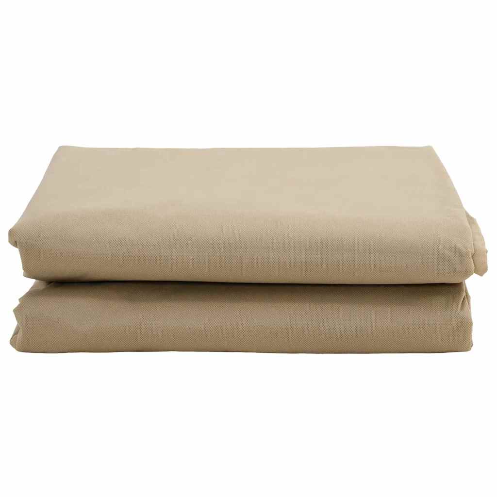 Frostbeskyttelses Plantefleece Dække 3 pcs Beige 3,5 x 2,5 m