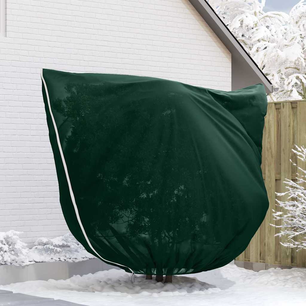 Frostbeskyttelses Plantefleece Dække 3 stk. Grøn 2,5 x 3,14 m