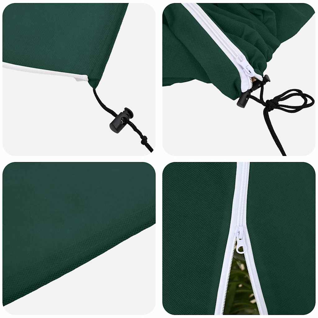 Frostbeskyttelses Plantefleece Dække 3 pcs Grøn 3 x 3,93 m