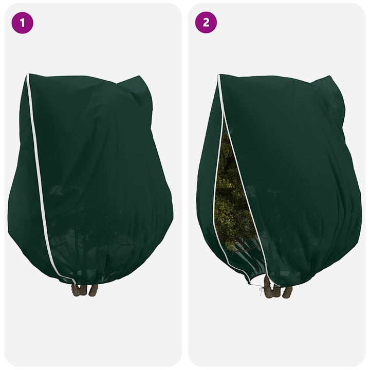 Frostbeskyttelses Plantefleece Dække 3 pcs Grøn 3 x 3,93 m