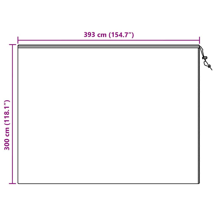 Frostbeskyttelses Plantefleece Dække 3 pcs Grøn 3 x 3,93 m