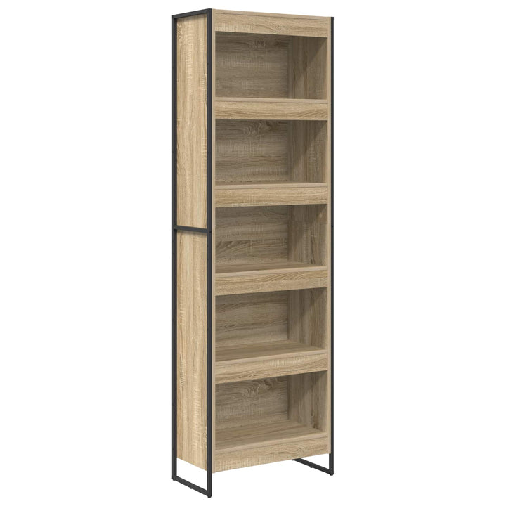 Bogskab 60 x 30 x 189,5 cm Konstrueret træ Sonoma