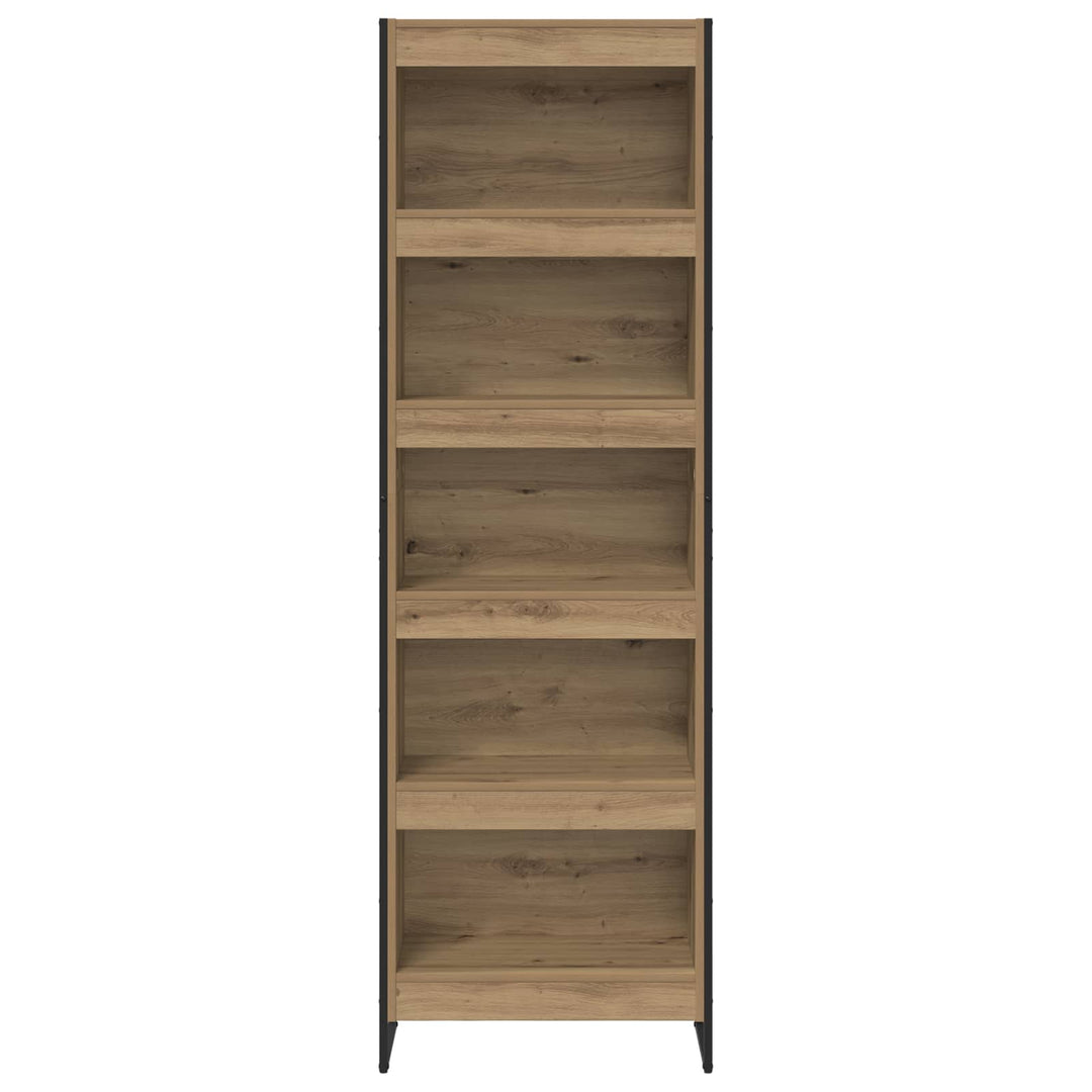 Bogskab 60 x 30 x 189,5 cm Konstrueret træ Artisan eg