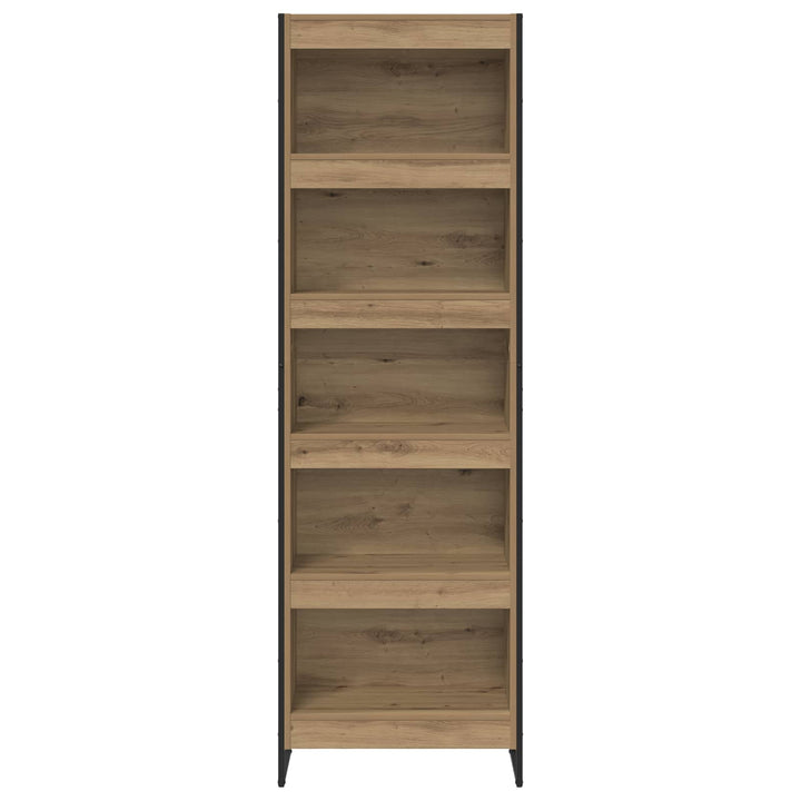 Bogskab 60 x 30 x 189,5 cm Konstrueret træ Artisan eg
