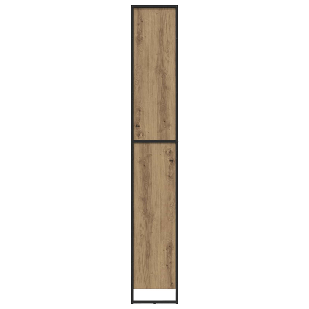 Bogskab 60 x 30 x 189,5 cm Konstrueret træ Artisan eg