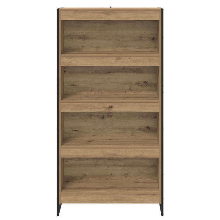 Bogskab 80 x 30 x 155 cm Konstrueret træ Artisan eg