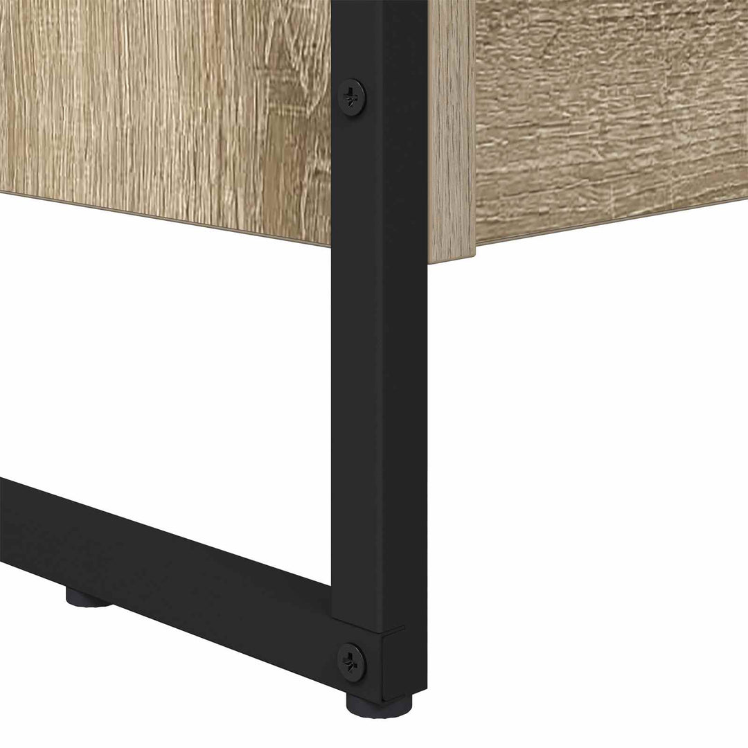 Bogskab 80 x 30 x 189,5 cm Konstrueret træ Sonoma