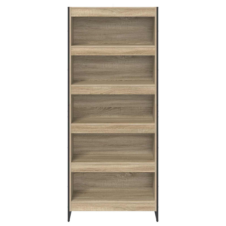 Bogskab 80 x 30 x 189,5 cm Konstrueret træ Sonoma