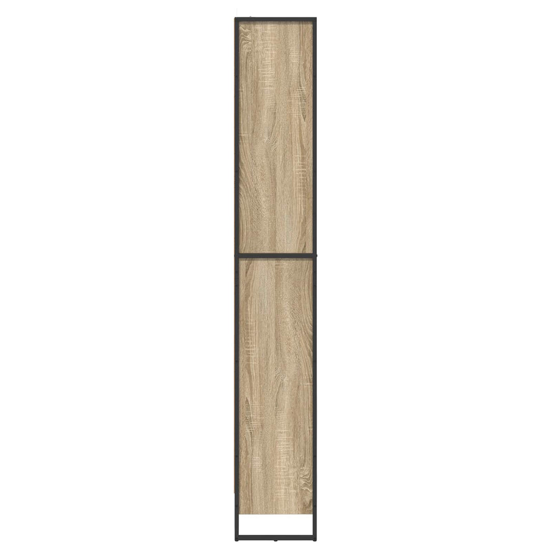 Bogskab 80 x 30 x 189,5 cm Konstrueret træ Sonoma