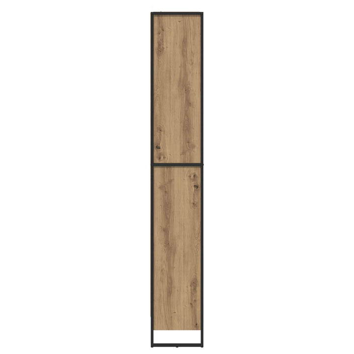 Bogskab 80 x 30 x 189,5 cm Konstrueret træ Artisan eg