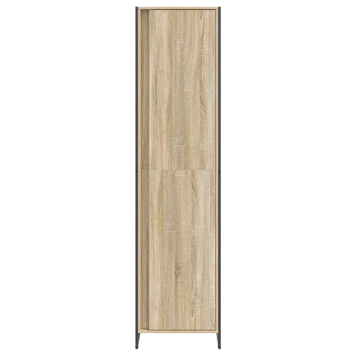 Warderobe med dør Sonoma 50 x 50 x 200 cm Konstrueret træ