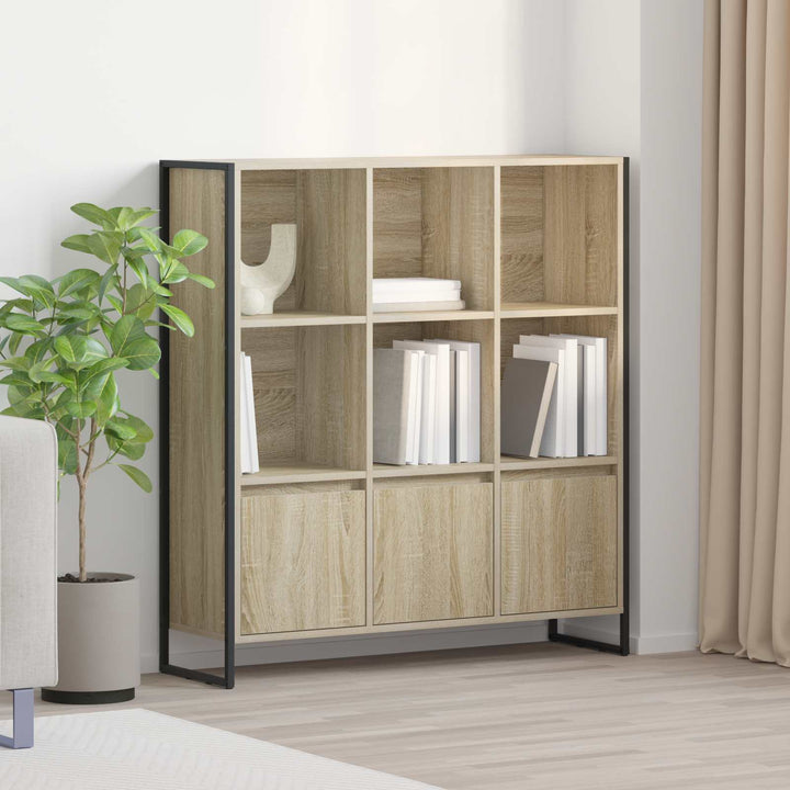Bogskab 99,5 x 30 x 108 cm Konstrueret træ Sonoma