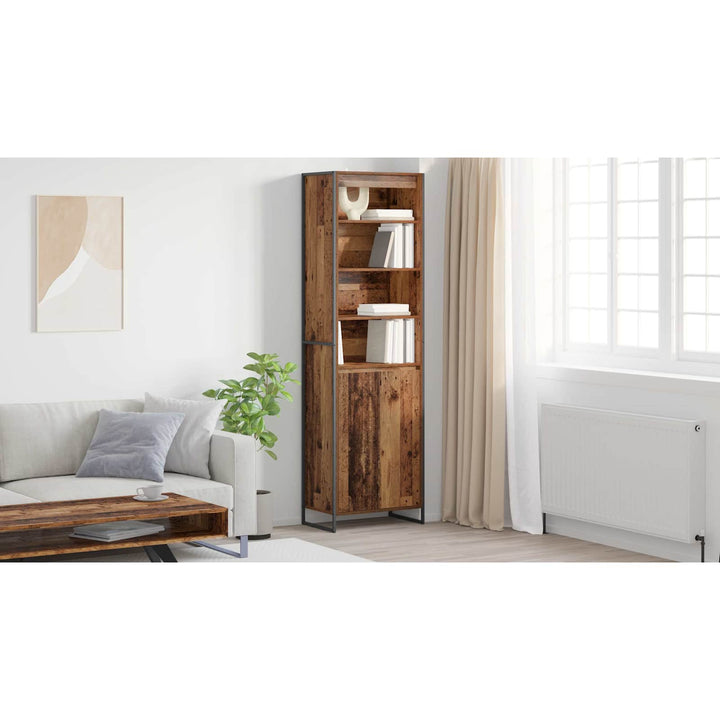 Høje Skabe Gammelt træ 60 x 36 x 200 cm Konstrueret træ