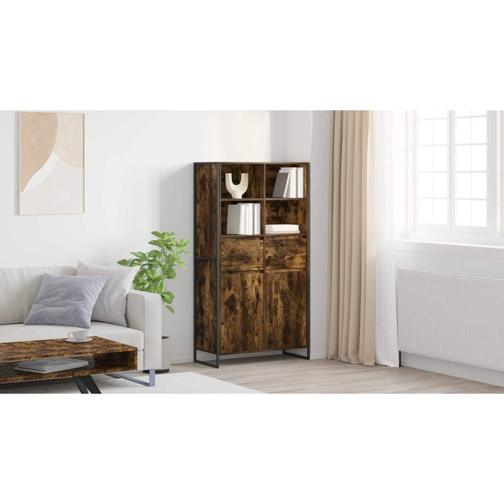 Sideboard Røget Eg 81 x 36 x 150.5 cm Konstrueret træ