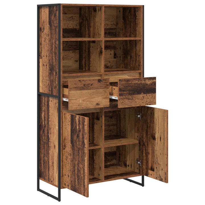 Sideboard Gammelt træ 81 x 36 x 150.5 cm Konstrueret træ