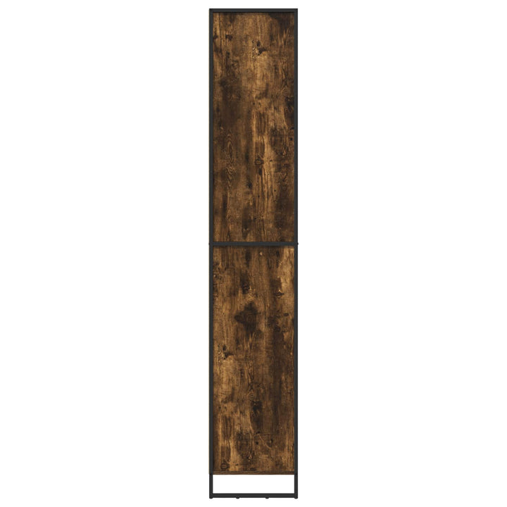 Høje Skabe Røget Eg 79 x 36 x 200 cm Konstrueret træ