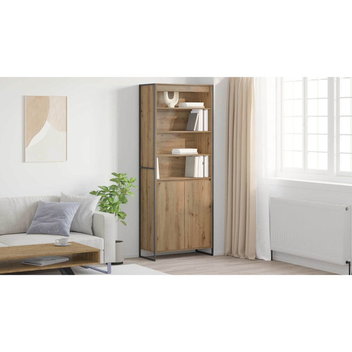 Høje Skabe Artisan eg 79 x 36 x 200 cm Konstrueret træ