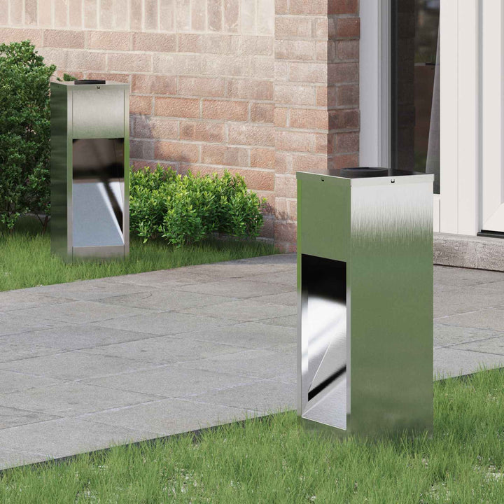 Solar Led Sti Lys 2 stk. Varm hvid 18 x 18 x 50 cm