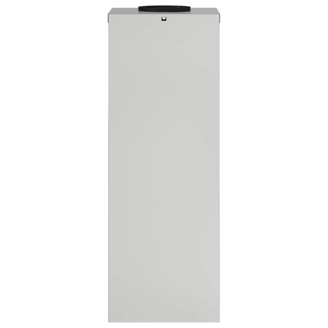 Solar Led Sti Lys med batteridrevne lys 2 pcs Sølv Galvaniseret