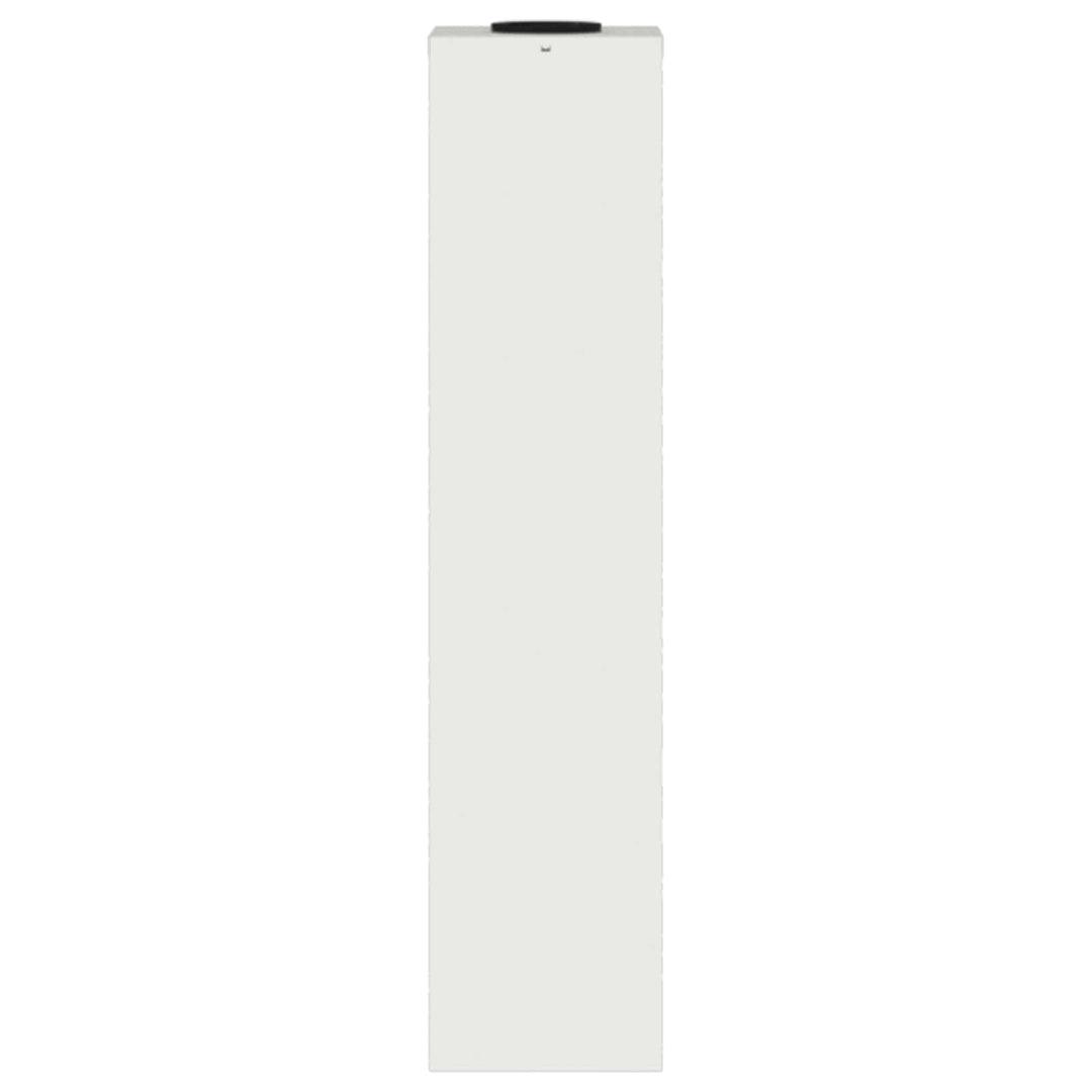 Solar Led Sti Lys 2 pcs Hvid Koldvalset Stål