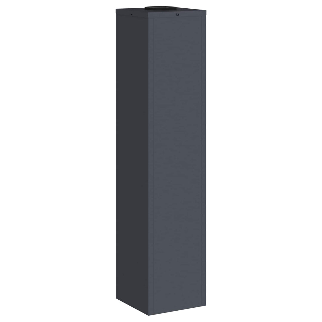 Solar Led Sti Lys 2 pcs Varm hvid 18 x 18 x 80 cm