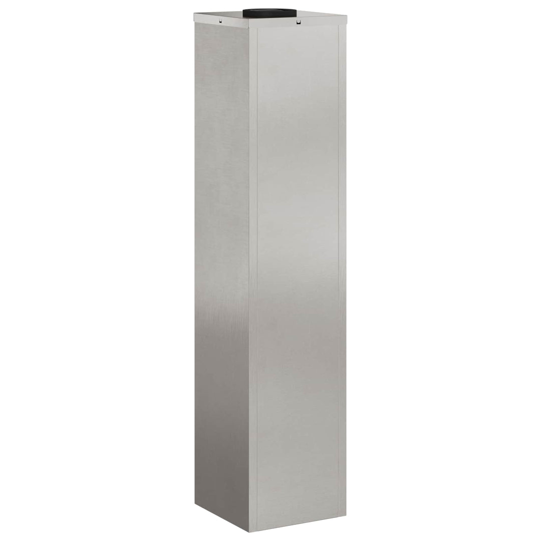 Solar Led Sti Lys 2 pcs Varm hvid 18 x 18 x 80 cm Rustfrit stål