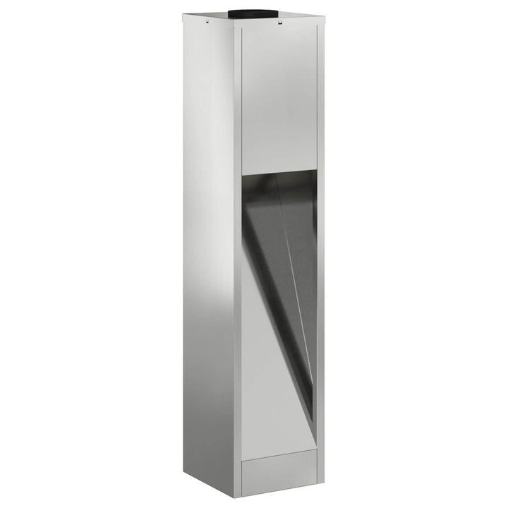 Solar Led Sti Lys med batteridrevne lys 2 pcs Sølv Galvaniseret