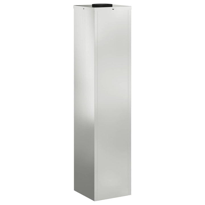 Solar Led Sti Lys med batteridrevne lys 2 pcs Sølv Galvaniseret
