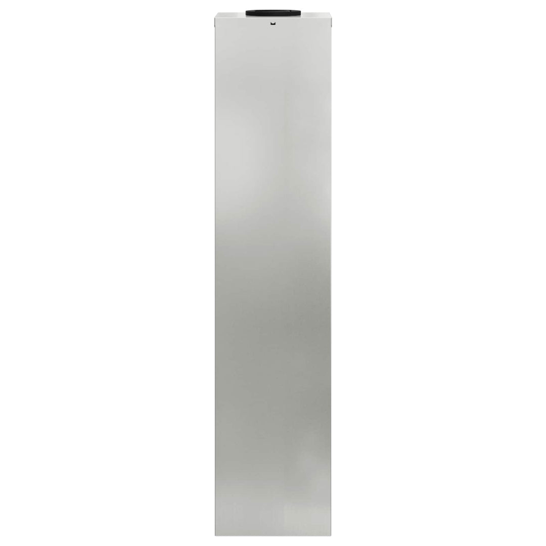 Solar Led Sti Lys med batteridrevne lys 2 pcs Sølv Galvaniseret