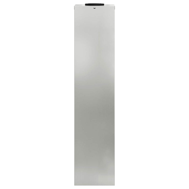 Solar Led Sti Lys med batteridrevne lys 2 pcs Sølv Galvaniseret