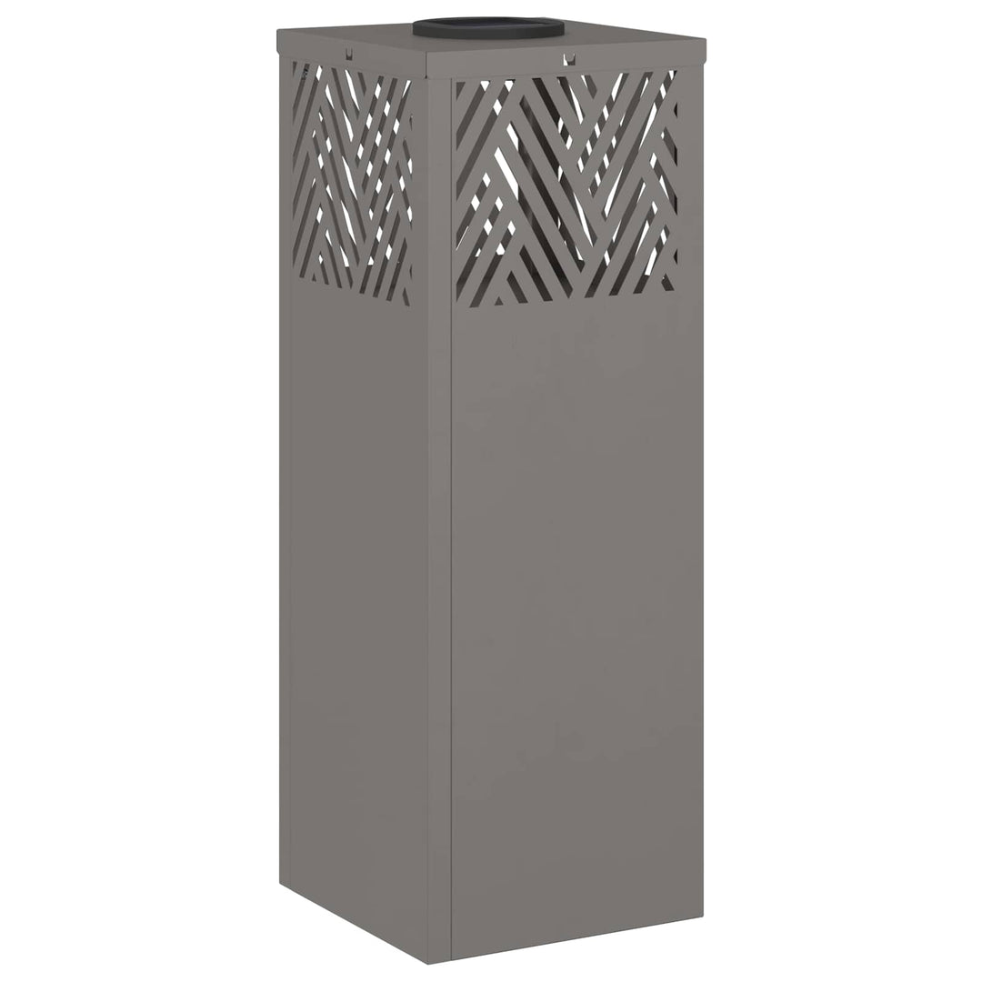 Solar LED sti lys 2 pcs Varm hvid 18 x 18 x 50 cm Cortenstål