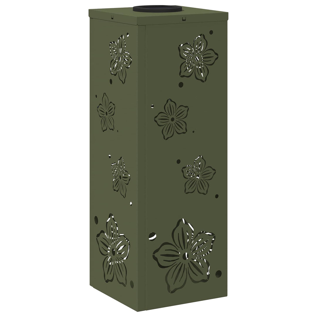 Solar LED sti lys 2 pcs Varm hvid 18 x 18 x 50 cm