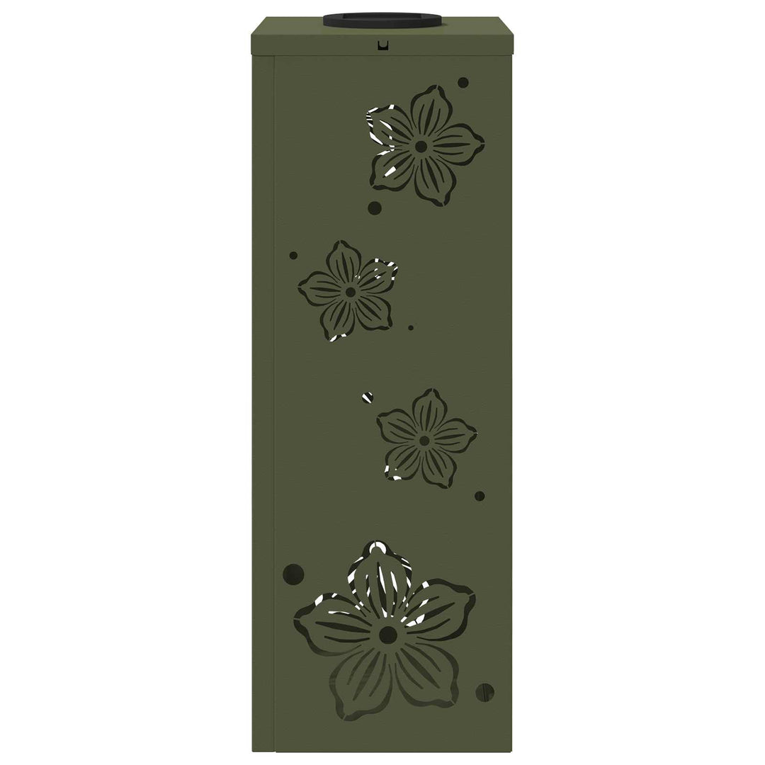 Solar LED sti lys 2 pcs Varm hvid 18 x 18 x 50 cm