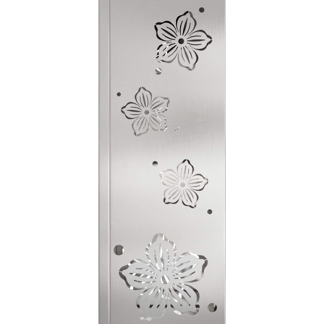 Solar LED sti lys 2 stk. Varm hvid 18 x 18 x 50 cm