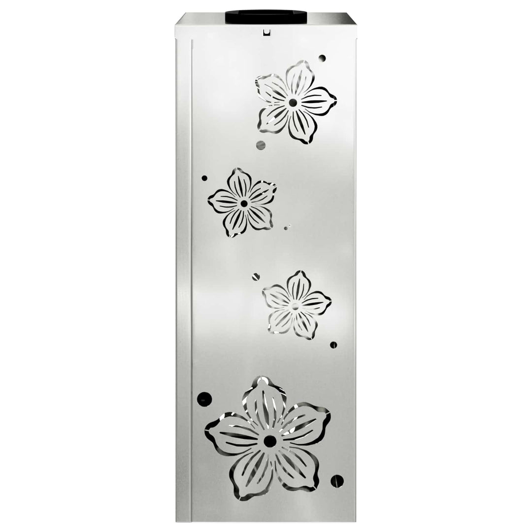Solar LED sti lys 2 pcs Varm hvid 18 x 18 x 50 cm