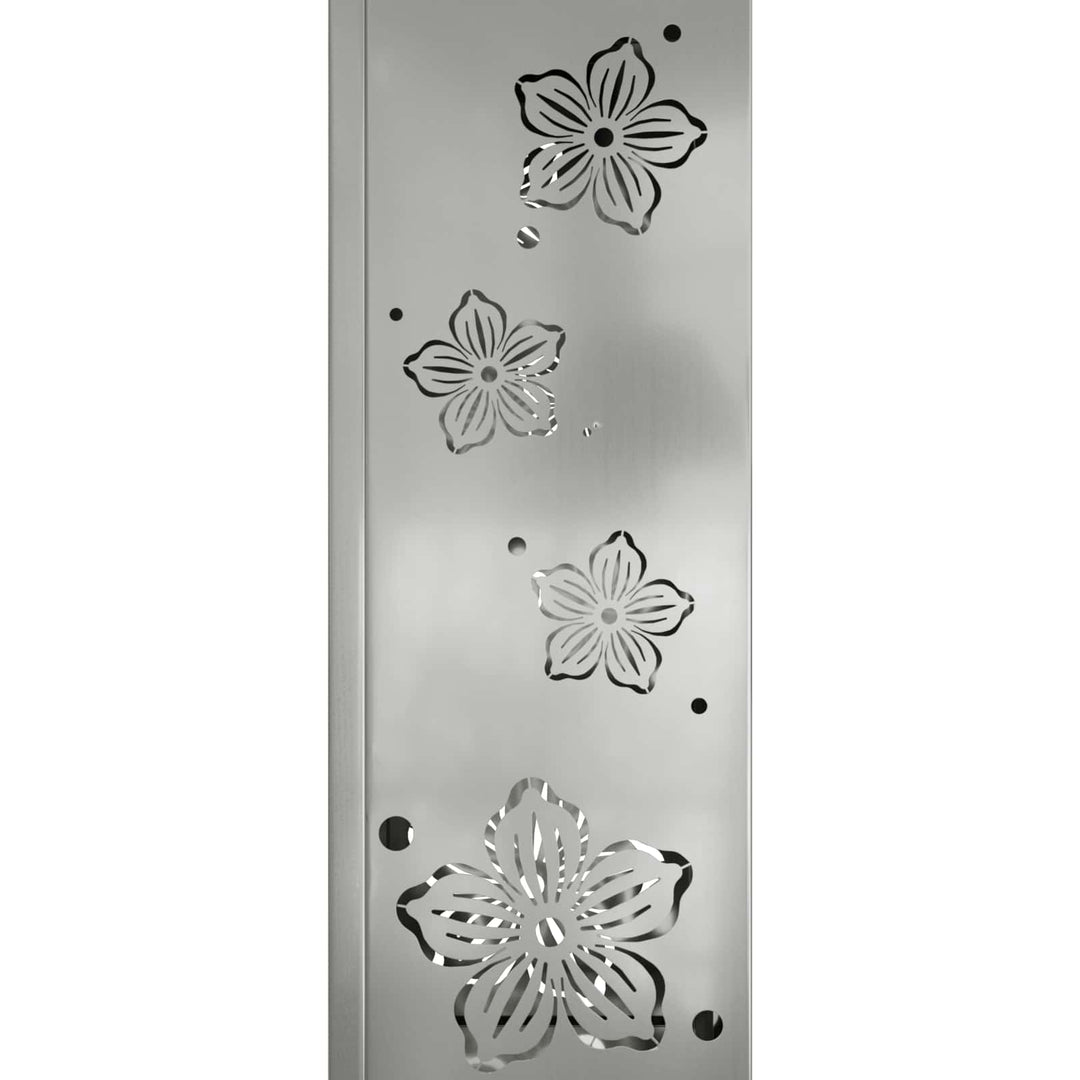 Solar LED sti lys 2 pcs Sølv Galvaniseret Stål
