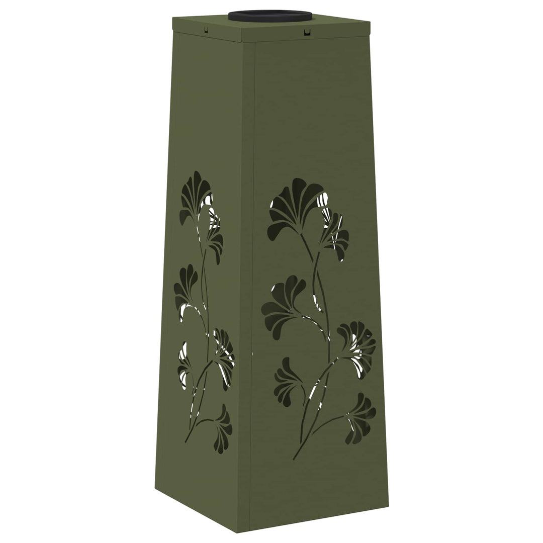Solar LED sti lys 2 pcs Varm hvid 18 x 18 x 50 cm