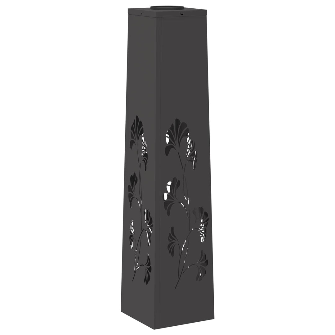 Solar LED sti lys 2 pcs Varm hvid 18 x 18 x 80 cm