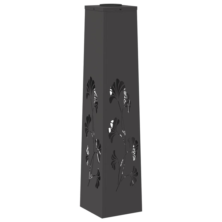 Solar LED sti lys 2 pcs Varm hvid 18 x 18 x 80 cm