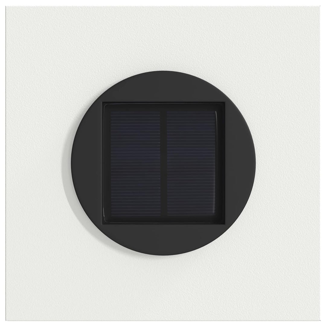 Solar LED sti lys 2 stk. Varm hvid 18 x 18 x 80 cm