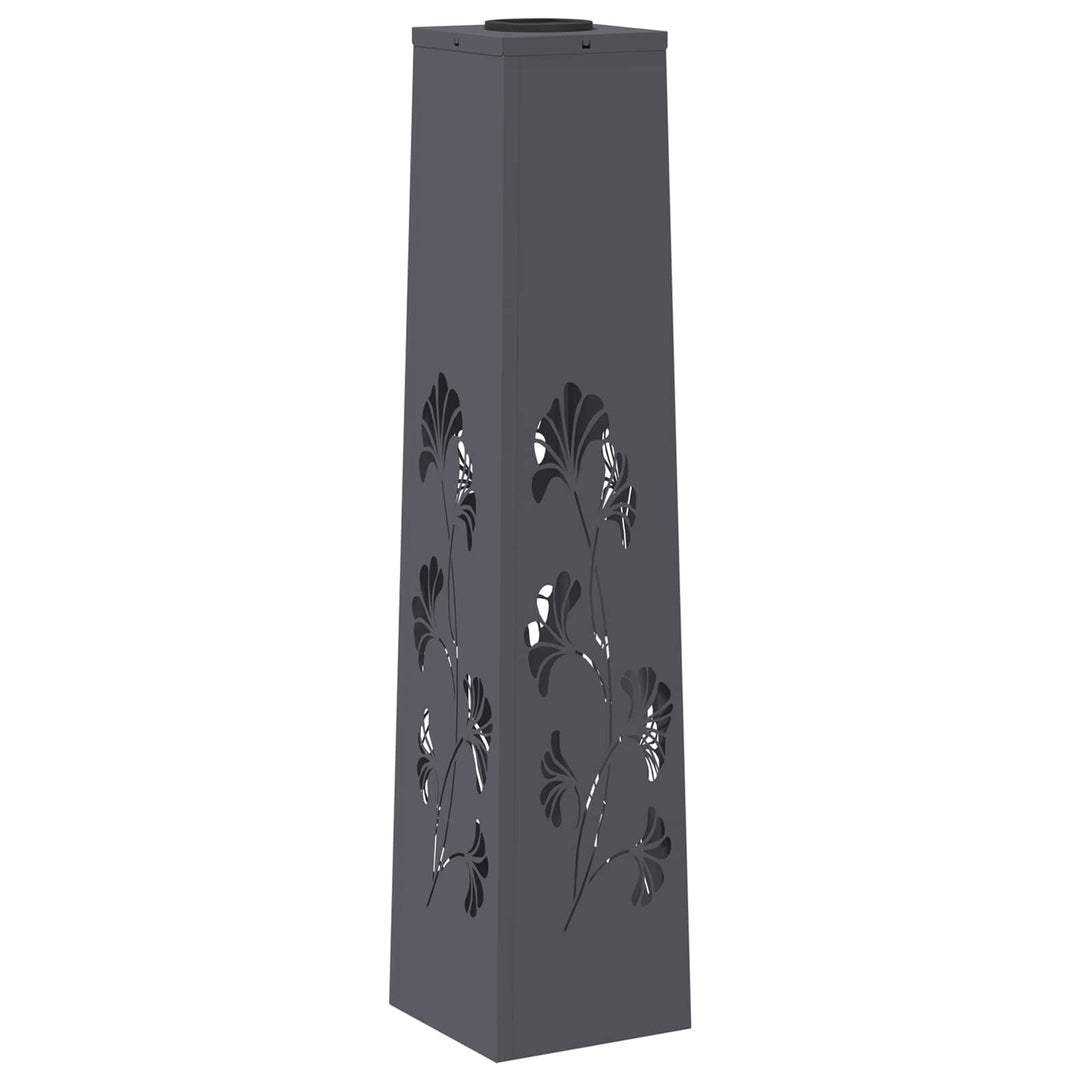 Solar LED sti lys 2 stk. Varm hvid 18 x 18 x 80 cm