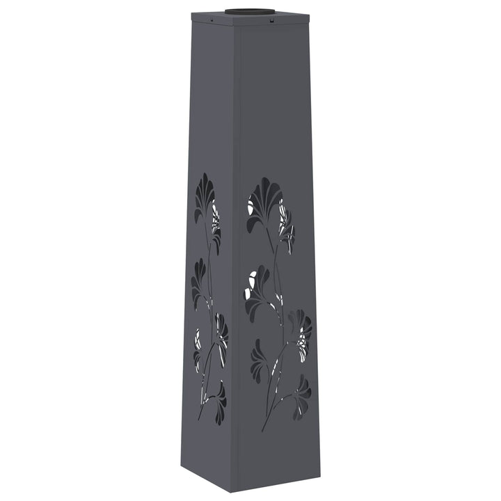 Solar LED sti lys 2 stk. Varm hvid 18 x 18 x 80 cm