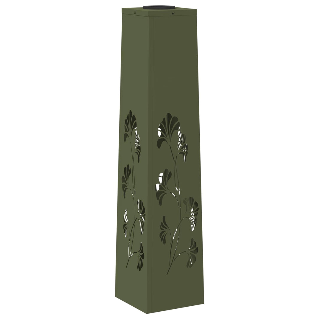 Solar LED sti lys 2 pcs Varm hvid 18 x 18 x 80 cm