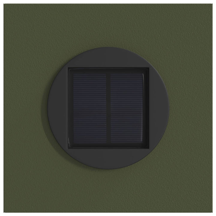 Solar LED sti lys 2 pcs Varm hvid 18 x 18 x 80 cm