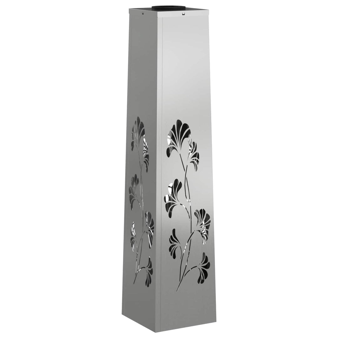 Solar LED sti lys 2 pcs Varm hvid 18 x 18 x 80 cm