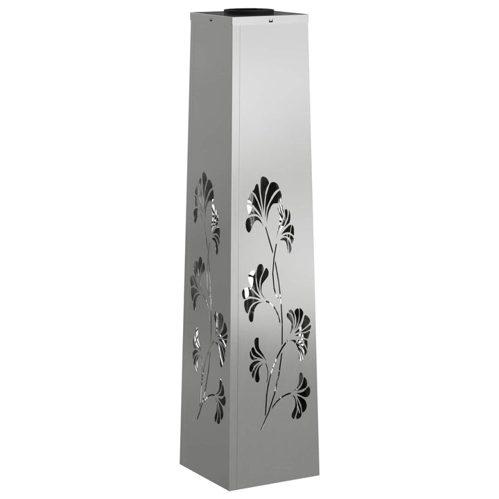 Solar LED sti lys 2 pcs Varm hvid 18 x 18 x 80 cm